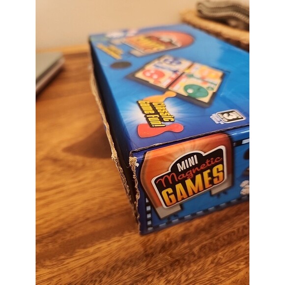 Lot 12-Mini Magnetic Travel Games-Ludo-Snake-Ladders-Chess-Checkers-Toy Network - Picture 2 of 5